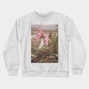 Flight of the Spoonbills Crewneck Sweatshirt